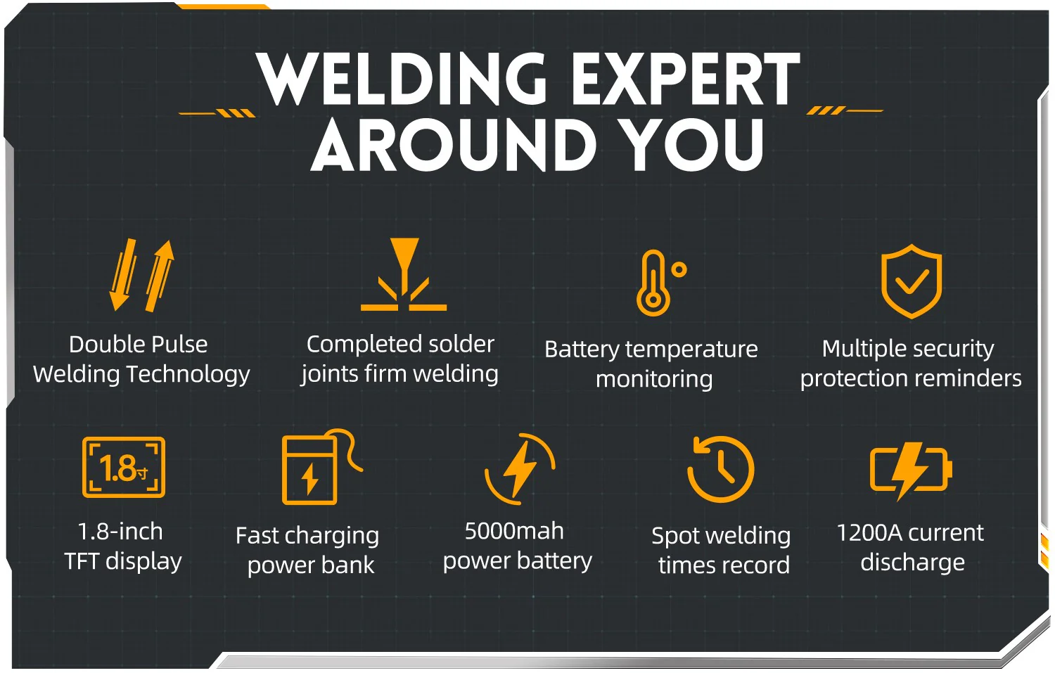 دستگاه جوش نقطه‌ای قابل حمل فینرسی مدل FNIRSI SWM-10