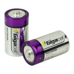 باتری D گیگاسل مدل Gigacell Max Power R20 بسته 2 عددی