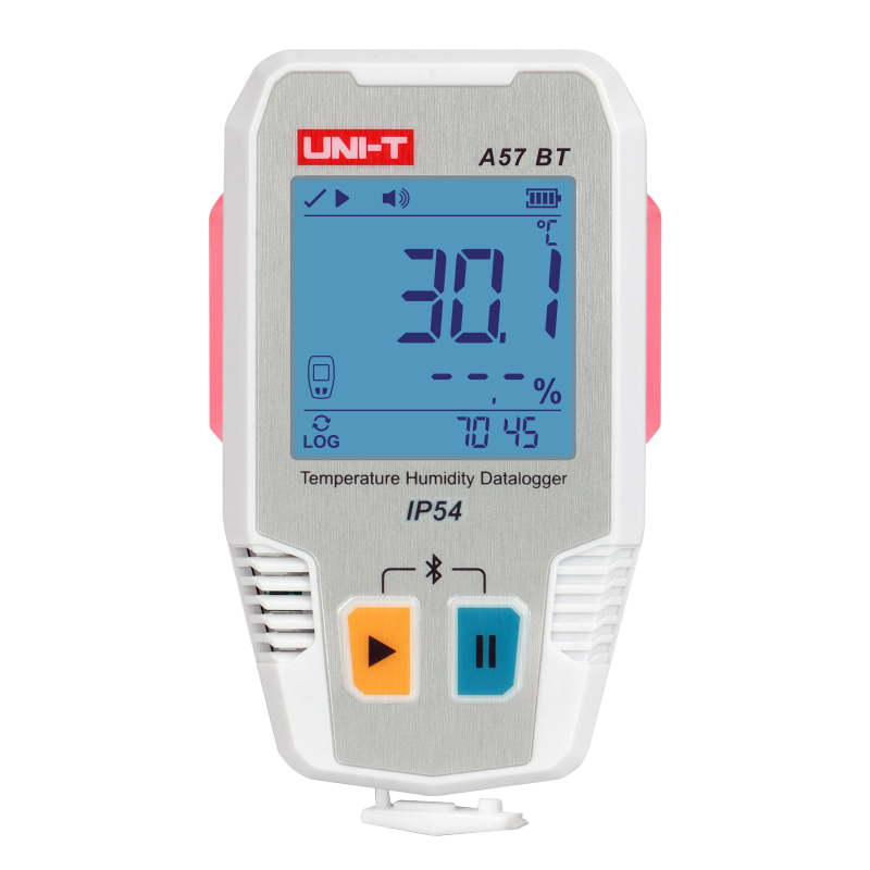 دیتالاگر دما و رطوبت بلوتوث دار مدل UNI-T A57 BT دیتالاگر دما و رطوبت بلوتوث دار مدل UNI-T A57 BT