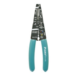 سیم لخت‌کن و پرس سرسیم چندکاره مدل Global CP-412G سایز 8 اینچ