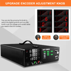منبع تغذیه نایس پاور مدل NICE POWER R‐SPS3060S‐232