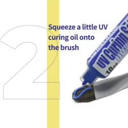 چسب UV مشکی مکانیک مدل MECHANIC UVH900-HY