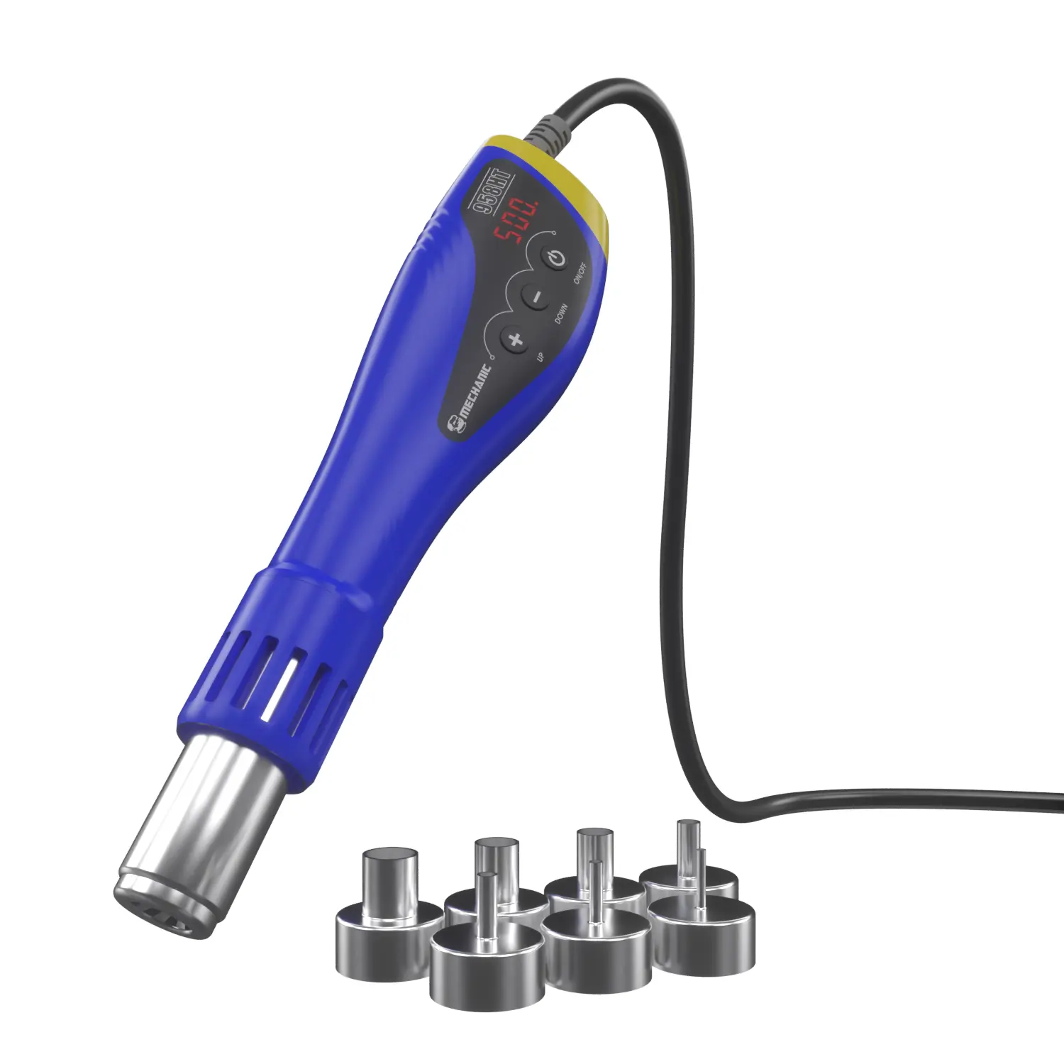 MECHANIC-HT-958-600W-Portable-Digital-Hot-Air-Gun هیتر پرتابل مکانیک مدل MECHANIC 958HT