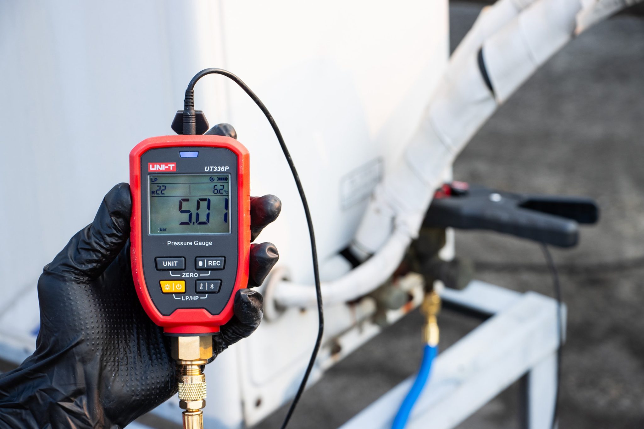مانومتر بیسیم یونیتی مدل UNI-T UT336P KIT همراه گیره دما 3 مانومتر بیسیم یونیتی مدل UNI-T UT336P KIT همراه گیره دما