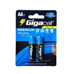 باتری قلمی گیگاسل مدل Gigacell Premium Alkaline بسته 2 عددی