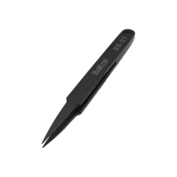 پنس تیز سرصاف فیبر کربن آنتی استاتیک باکون مدل BAKON BK-07