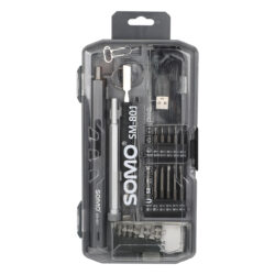 پیچ‌گوشتی شارژی سومو مدل SOMO SM-801 مجموعه 24 عددی