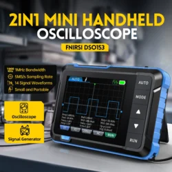 اسیلوسکوپ دستی و فانکشن ژنراتور فینرسی مدل FNIRSI DSO-153