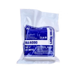 دستمال بدون پرز کلین روم مکانیک مدل MECHANIC HK4090 سایز 4 اینچ بسته 100 عددی