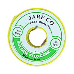 سیم لحیم ژرف مدل ZHARF 1mm 100gr (50% قلع) عصرتولز