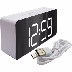 ساعت رومیزی دیجیتال مدل CM-725 LED Mirror Digital Clock