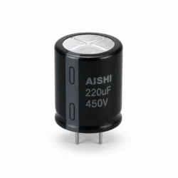 خازن الکترولیتی آیشی مدل AISHI 220uF 450V 30×36mm