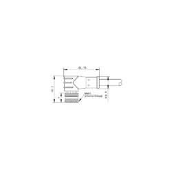 سنسور نوری مکعبی یکطرفه آکوسنس مدل AKUSENSE CA08-R4F5C - تصویر رسمی 2
