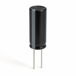 خازن الکترولیتی نیکیکون NICHICON 120uF 100V با ابعاد 10×25 میلی‌متر