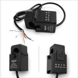 کابل شیلددار و سیم‌بندی چهار رشته سنسور جریان YHDC HSTS016L