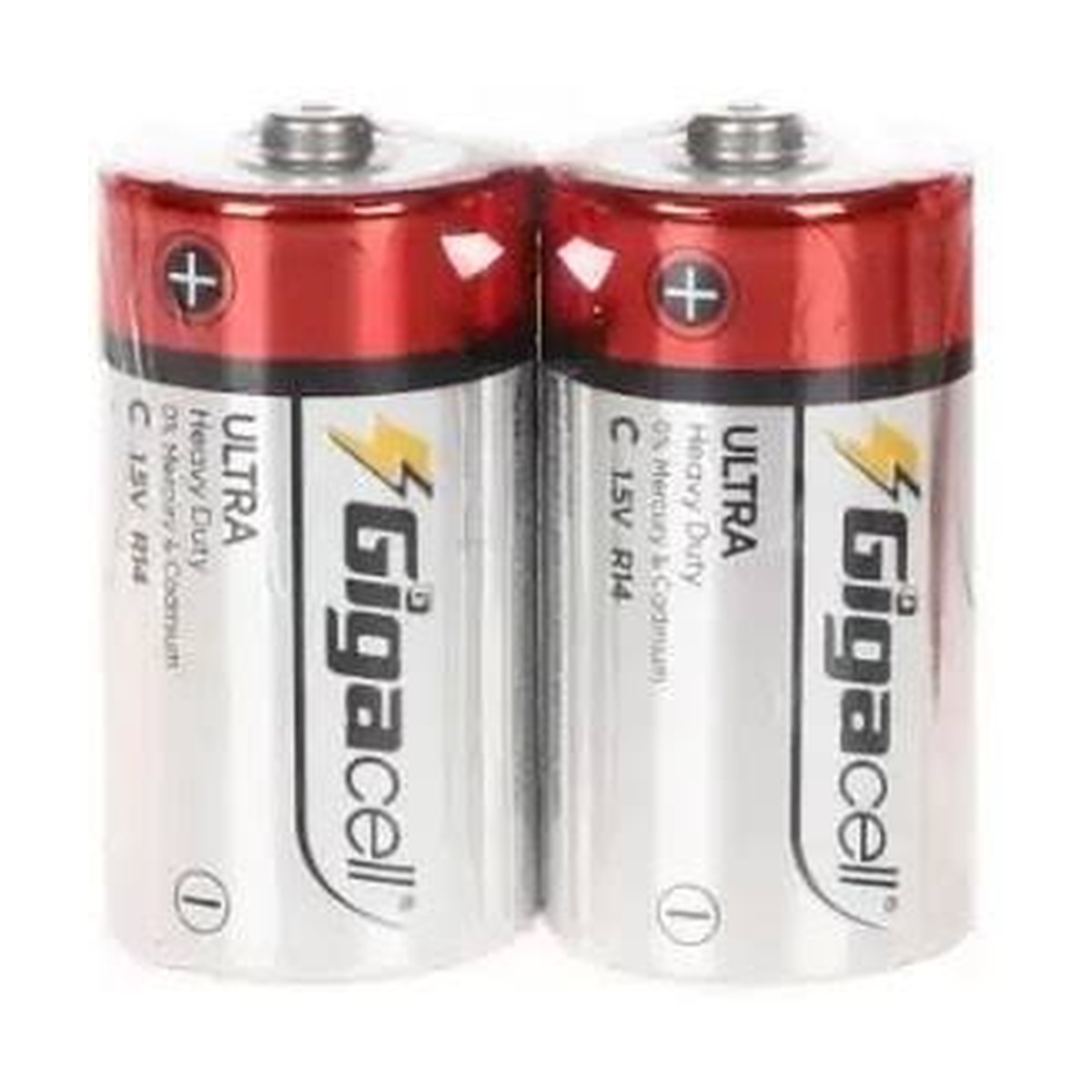 gigacell-ul-c-2-sh باتری متوسط گیگاسل مدل Ultra Heavy Duty R14 بسته ۲ عددی شیرینگ - تصویر 1