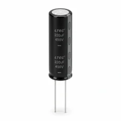 خازن الکترولیتی ال‌تک مدل LTEC 220uF 450V 18×52.5mm