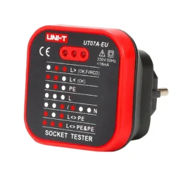 تستر پریز برق اروپا یونیتی مدل UNI-T UT07A-EU - تصویر 1