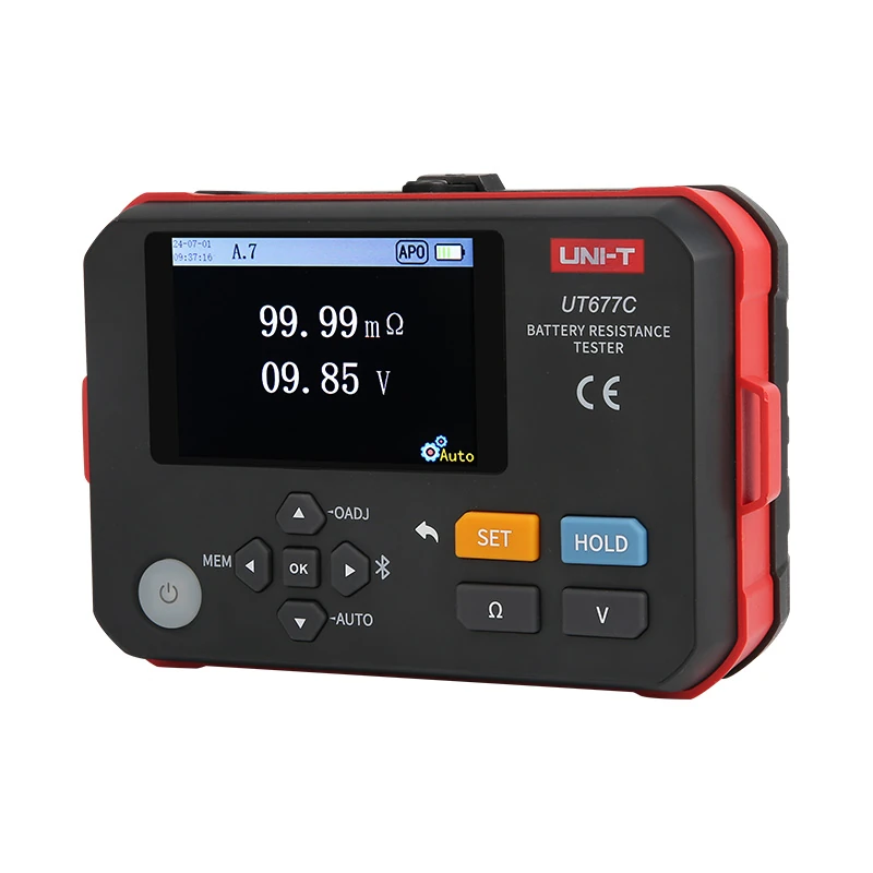 تستر مقاومت داخلی باتری یونیتی مدل UNI-T UT677C - تصویر 1 تستر مقاومت داخلی باتری یونیتی مدل UNI-T UT677C - تصویر 1