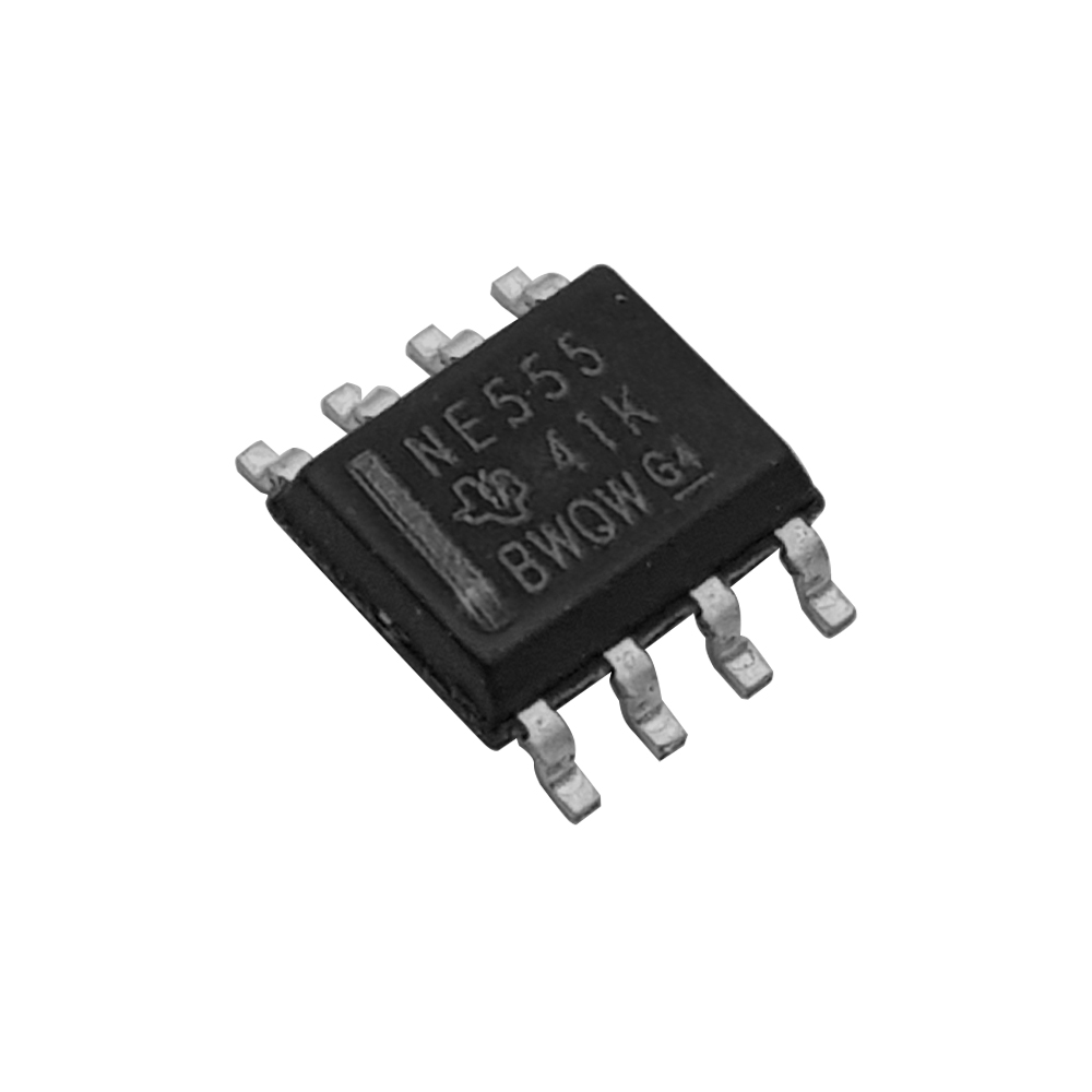 آیسی تایمر Texas Instruments NE555DR نمای کامل آیسی تایمر Texas Instruments مدل NE555DR پکیج SOIC-8