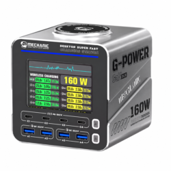 مولتی شارژ رومیزی 160 وات مکانیک MECHANIC G-POWER نمای محصول