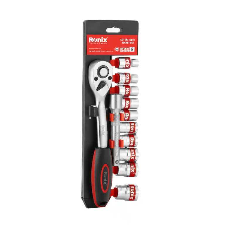 ronix-rh-2643-socket-set-1 مجموعه بکس ۱۲ عددی رونیکس مدل RONIX RH-2643