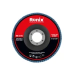 صفحه سنباده پره ای زیرکونیا ۱۱۵ میلی متری زبری ۴۰ رونیکس مدل RONIX RH-3770