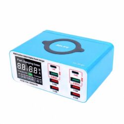 مولتی شارژر رومیزی ریلایف RELIFE RL-304S؛ نمای اصلی با زمینه سفید