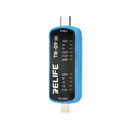 تستر سوکت شارژ ریلایف RELIFE TB-09 SE تایپ سی و لایتنینگ نمای محصول