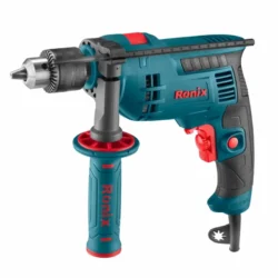 دریل چکشی 600 وات رونیکس مدل RONIX 2211P با سه نظام آچاری 13 میلی متر