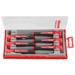 مجموعه پیچ‌گوشتی ساعتی دوسو و چهارسو 6 عددی رونیکس مدل RONIX RH-1903