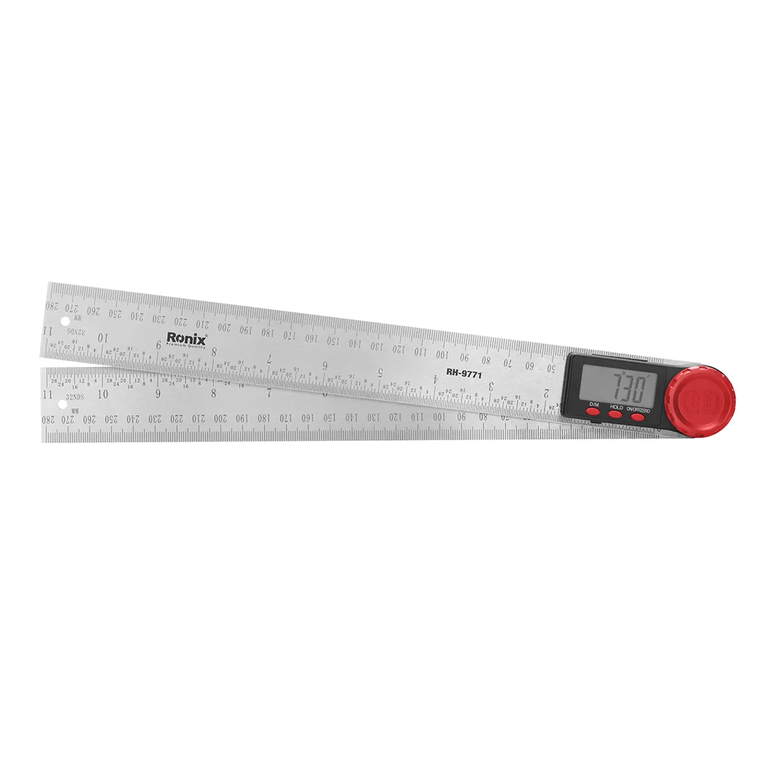 زاویه سنج دیجیتال 30 سانتی متر رونیکس مدل RONIX RH-9771 زاویه سنج دیجیتال 30 سانتی متر رونیکس مدل RONIX RH-9771